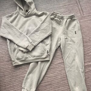 Women's Gray Jogger Set